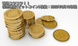 【毎日積立】ビットコイン運用実績(2022年3月13日週)